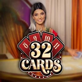 32 Cards slot icon by Ezugi, available at IgoBet Casino